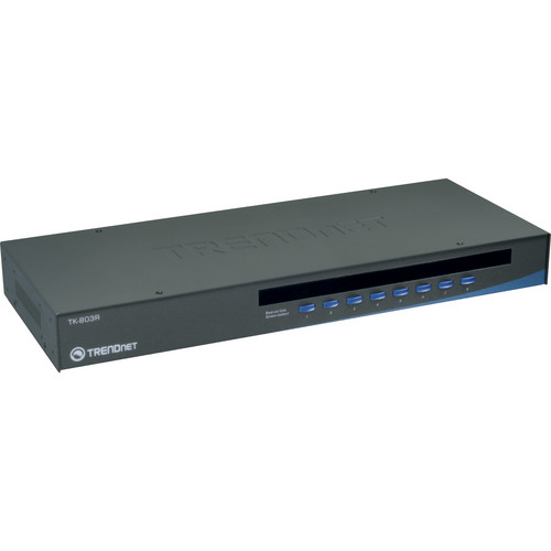 TRENDnet 8-Port USB/PS/2 Rack Mount KVM Switch