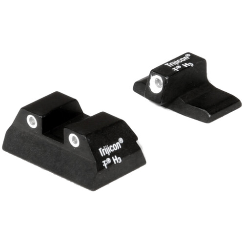 Trijicon H&K P2000 3 Dot Bright & Tough Night Sight Set