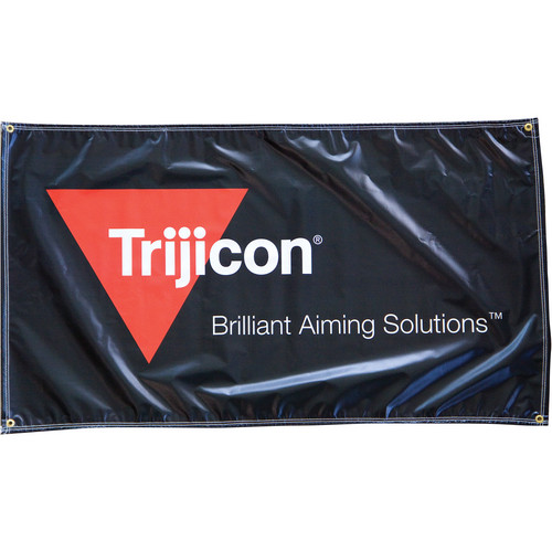 Trijicon PR50 Outdoor Vinyl 2/C Logo Banner with Rope & Grommets