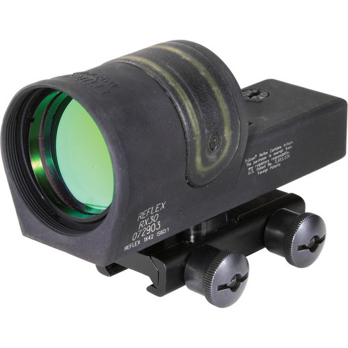 Trijicon 1x42 RX34 Reflex Sight with TA51 Mount (4.5 MOA Amber Dot Reticle)