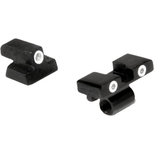 Trijicon Smith & Wesson 10mm / .45 3 Dot Bright & Tough Night Sight Set