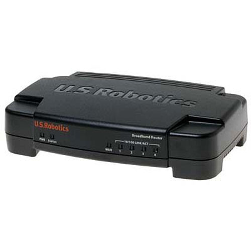US Robotics Broadband Internet Router with 4-Port Switch