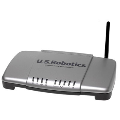 US Robotics Wireless MAXg ADSL2+ Gateway - DSL Modem, Router, USB Print Server