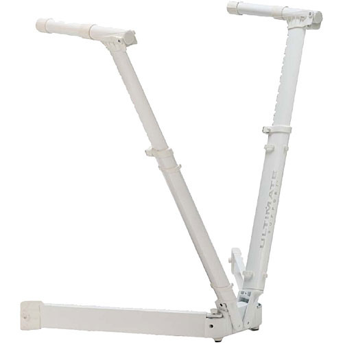 Ultimate Support VS-80W Professional V-Stand Keyboard Stand (White)