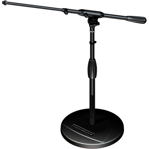 Ultimate Support TOUR-RB-SHORT-T Professional Short Mic Stand with Telescopic Boom