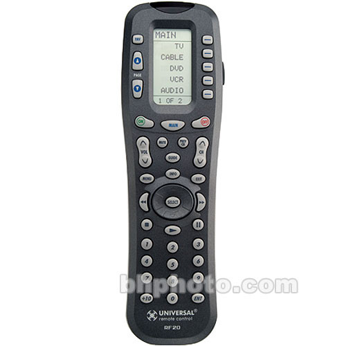 Universal Remote RF-20 Master Control Universal Remote Control