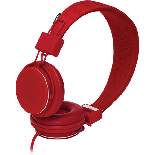 Urbanears Plattan Plus On-Ear Stereo Headphones (Red)