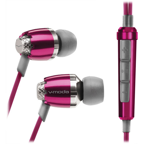 V-MODA Remix Remote In-Ear Stereo Headphones (Blush)