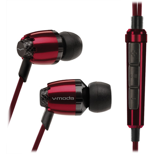 V-MODA Remix Remote In-Ear Stereo Headphones (Rouge)