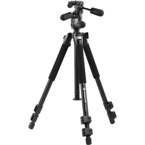Vanguard Tracker 3 3-Section Aluminum Tripod with PH-55 Panhead