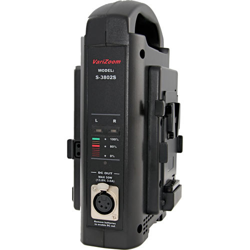 VariZoom SC-3802S Battery Charger with Power Supply
