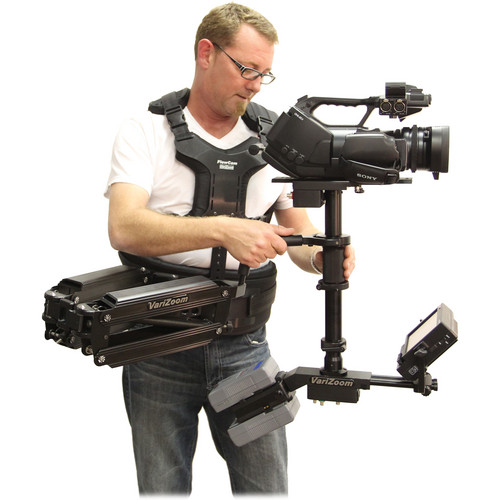 VariZoom VZAVIATORMX-HD-VL-C2 Dual AV-MX Arm Stabilizer for Cameras (5-18 lb)