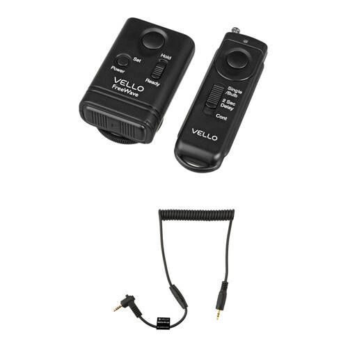 Vello FreeWave Wireless Remote Shutter Release for Canon and Panasonic Kit