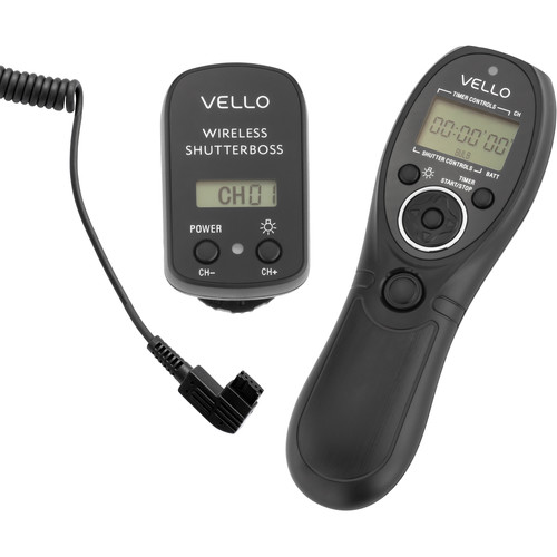 Vello Wireless ShutterBoss Timer Remote (Sony Alpha Connection)