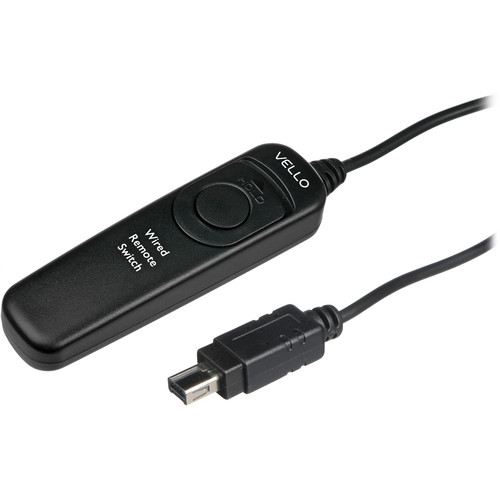 Vello RS-N2II Wired Remote Switch for Select Cameras with Nikon DC-2 Connector