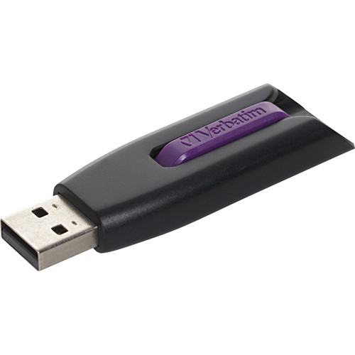 Verbatim 16GB Store 'n' Go V3 USB 3.0 Flash Drive (Violet/Black)