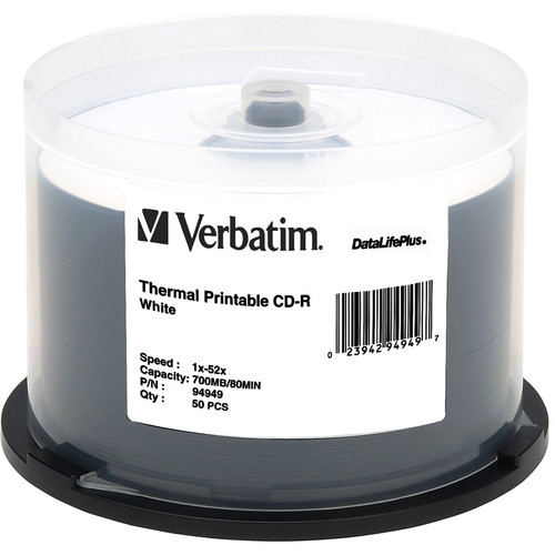 Verbatim CD-R White Thermal Disc (50)