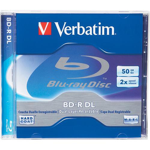Verbatim BD-R Blu-ray Recordable Disc in Jewel Case