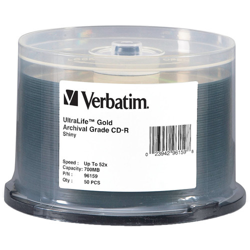 Verbatim CD-R 700MB Gold Archival Disc