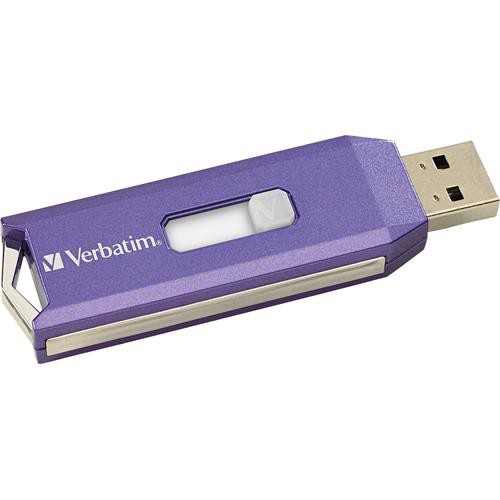 Verbatim Store 'n' Go USB Flash Drive - 4GB - Purple