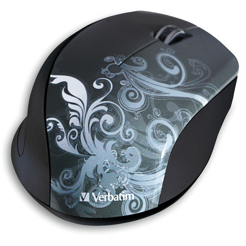Verbatim Wireless Optical Design Mouse (Graphite Design)