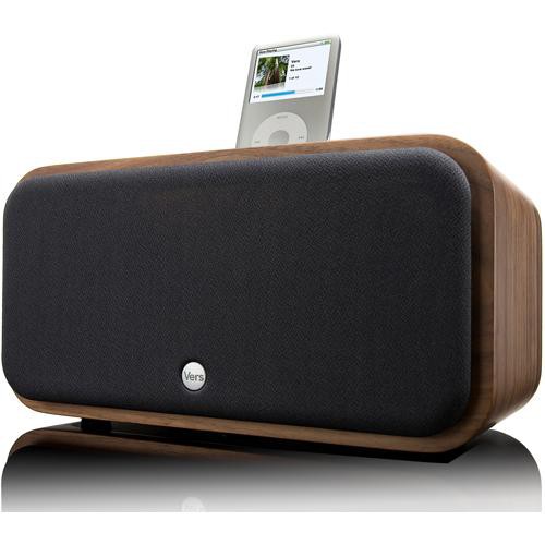 Vers Vers 2X iPod Sound System (Walnut) 2X102 B&H Photo Video