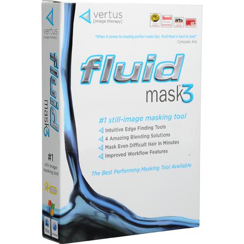 Vertus Tech Fluid Mask 3 Software Software Plug-in for Photoshop CS2/CS3