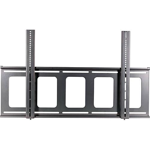 Video Mount Products Large Flat-Panel Flush Mount for 42 to 90" Displays (Silver)