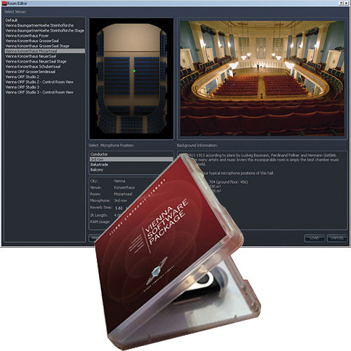 Vienna Symphonic Library Vienna MIR RoomPack 3 and USB Software Backup Stick Kit