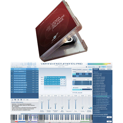 Vienna Symphonic Library Vienna Instruments PRO 2 with USB Software Backup Stick Kit