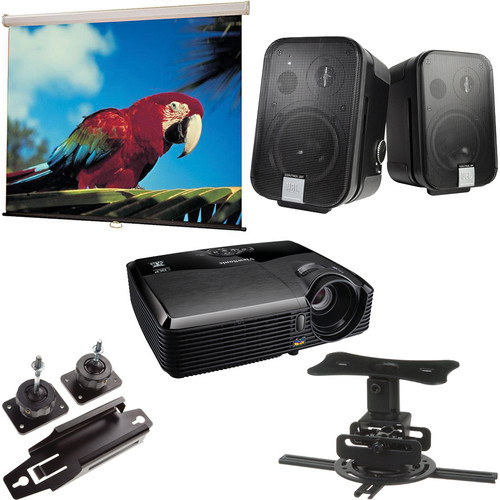 ViewSonic PJD5123 Portable SVGA DLP Projector Conference Room Package