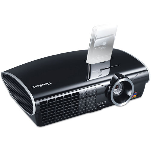 ViewSonic PJ258D DLP Projector w/ iPod Dock