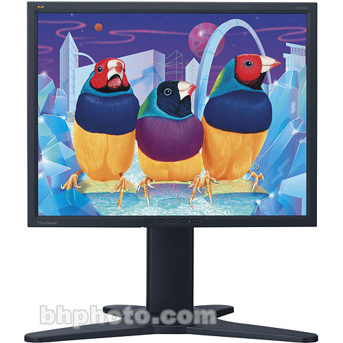 ViewSonic VP2030b 20" LCD Monitor with Dual VGA and DVI Inputs (Black)