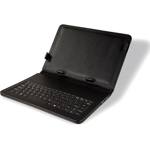 ViewSonic VPAD-CASE-002 Bluetooth Keyboard with Leather Case (Black)