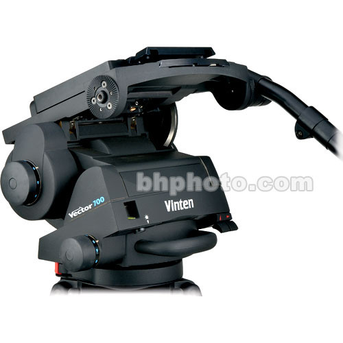Vinten VECTOR 700H High COG Fluid Head (Flat Base and Mitchell) (Black)