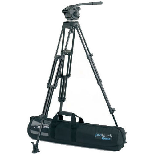 Vinten protouch pro6 HDV プレート·マンフロット適応追加 Vinten PRO-06-HDVF Protouch Lightweight Tripod System PRO-6HDVF