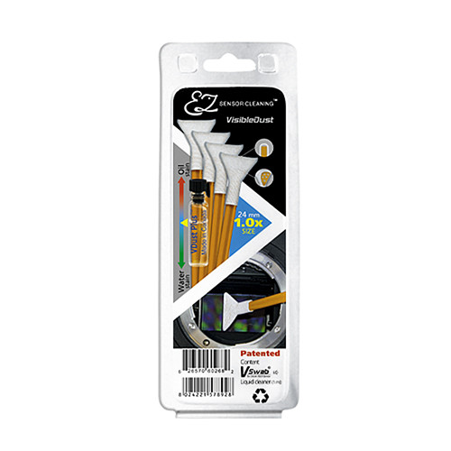 VisibleDust EZ Sensor Cleaning Kit with VDust Plus and 4 Orange 1.0x Vswabs