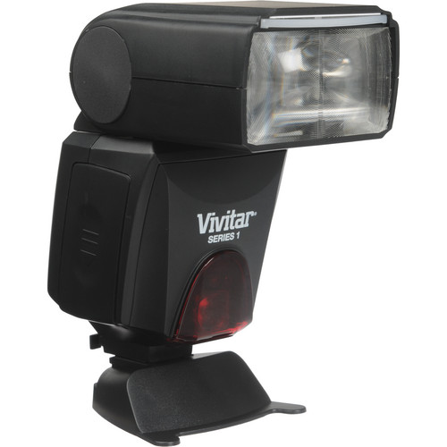 Vivitar DF-483 Wireless TTL LCD Flash for Canon Cameras