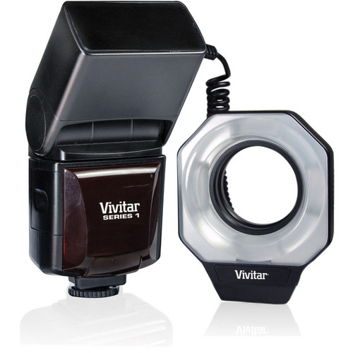 Vivitar DF-586 Dedicated Macro Ring Flash for Canon