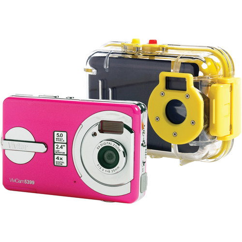 Vivitar ViviCam 5399 Digital Camera (Pink)