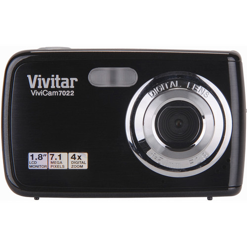 Vivitar ViviCam 7022 Digital Camera (Black)