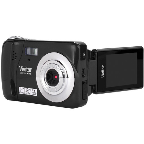 Vivitar ViviCam X018 Digital Camera (Black) VX018BLACK B&H Photo