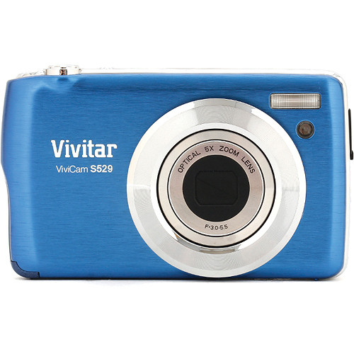 Vivitar ViviCam S529 Digital Camera (Blue) VS529-BLU B&H Photo