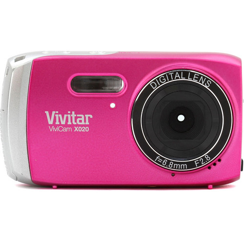 Vivitar ViviCam X020 Digital Camera (Pink) VX020-PNK B&H Photo