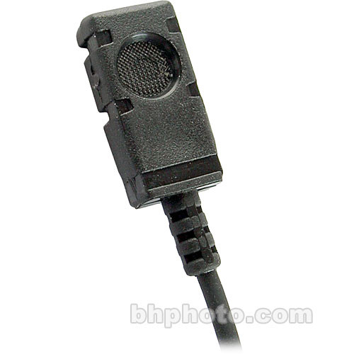 Voice Technologies VT500 Omnidirectional Lavalier Condenser Microphone (Black, TA5 Female Connector)