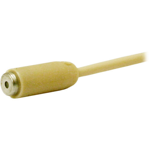 Voice Technologies VT401 Professional Miniature Omnidirectional Lavalier Microphone (Beige) (High Sens) (Mic Only)
