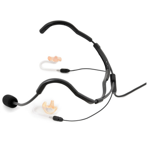 Voice Technologies VT7162 Headworn Sports Communication Headset (Pigtail)