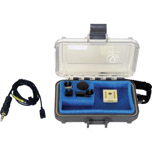 Voice Technologies VT500WATER Waterproof Omnidirectional Lavalier Microphone (3.5mm Locking Mini Connector, Black)