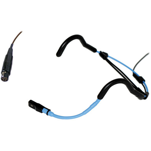 Voice Technologies VT720 Noise-Cancelling Waterproof Headset Microphone with TA5F Jack (Black)
