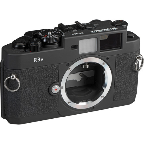 Voigtlander Bessa R3A Camera - Black-Matte